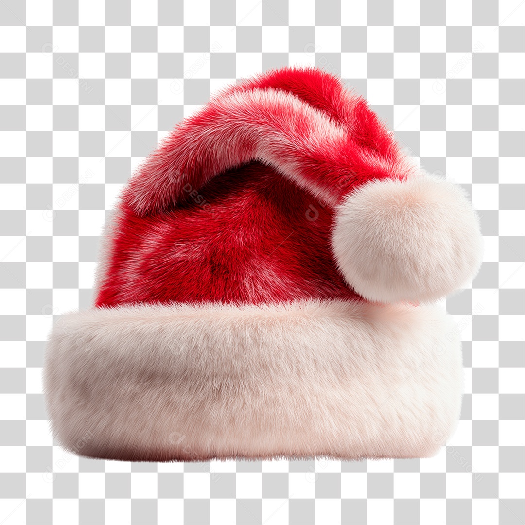 Gorro de Papai Noel PNG Transparente