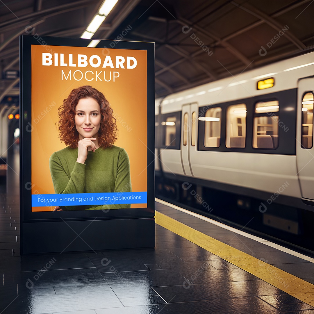 Mockup Anúncio Publicitário PSD Editável