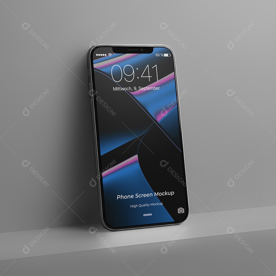 Mockup de Celular PSD Editável