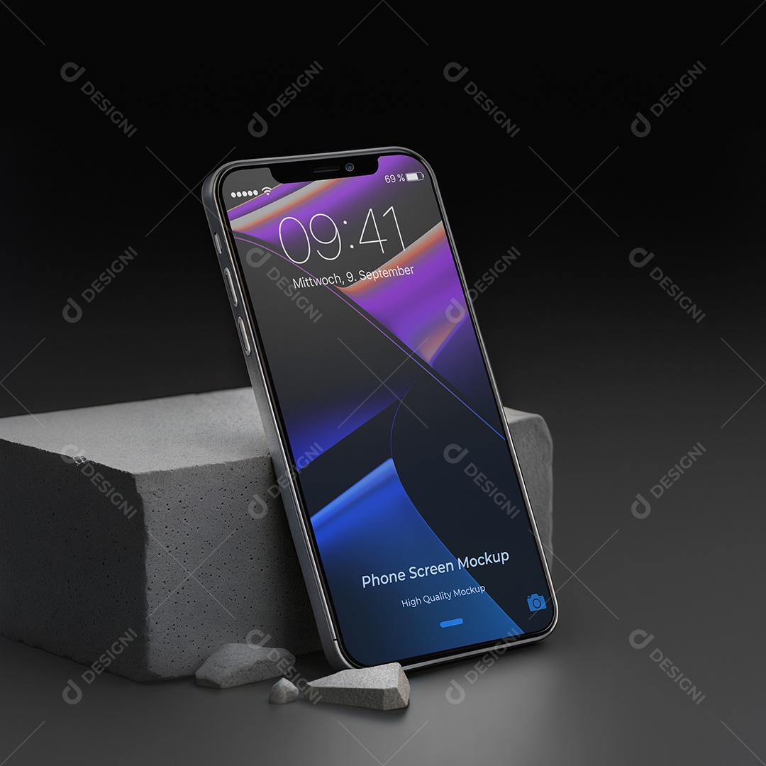 Mockup de Celular PSD Editável