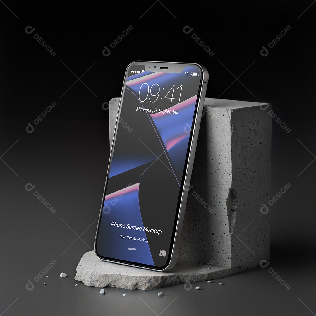 Mockup de Celular PSD Editável