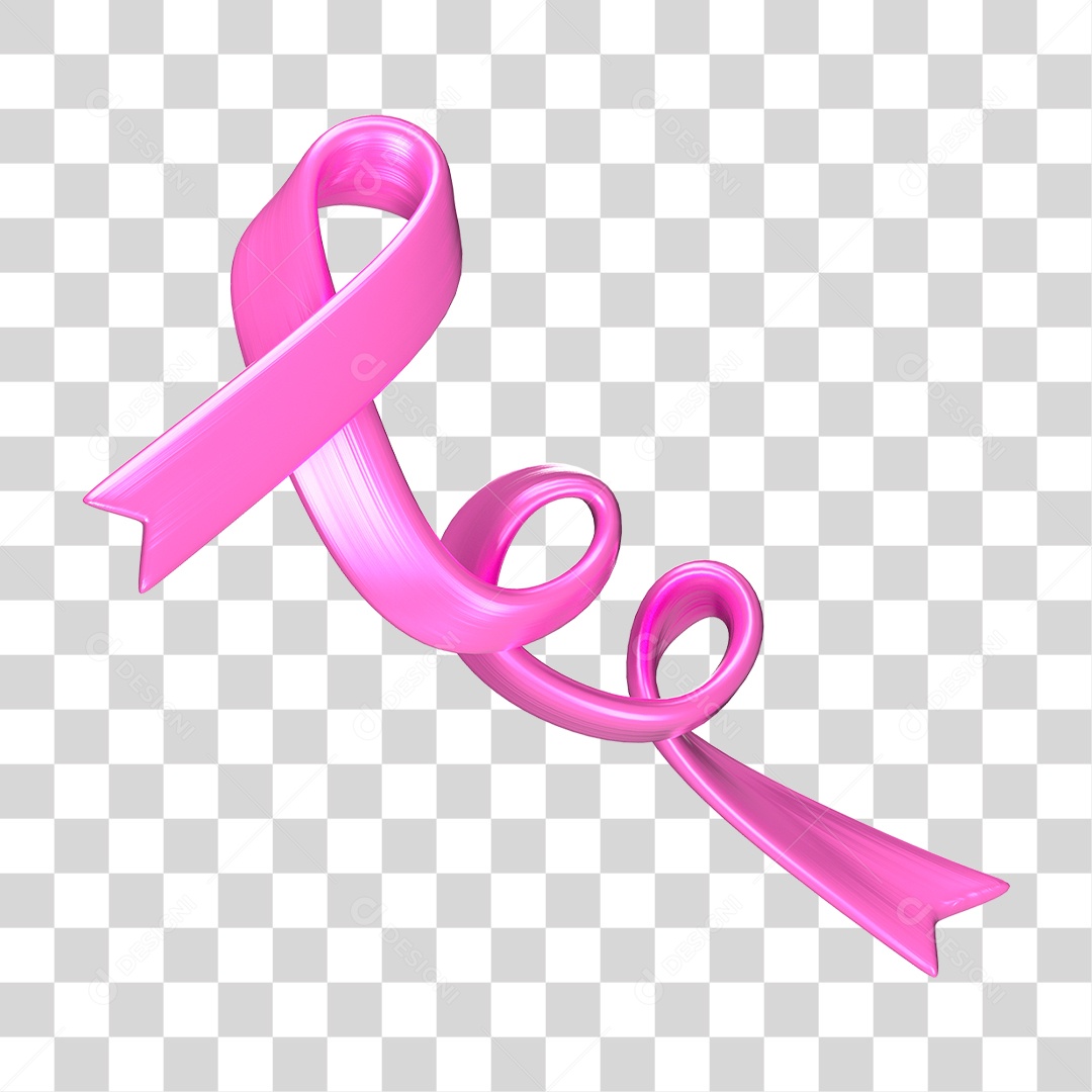 Laço Rosa PNG Transparente