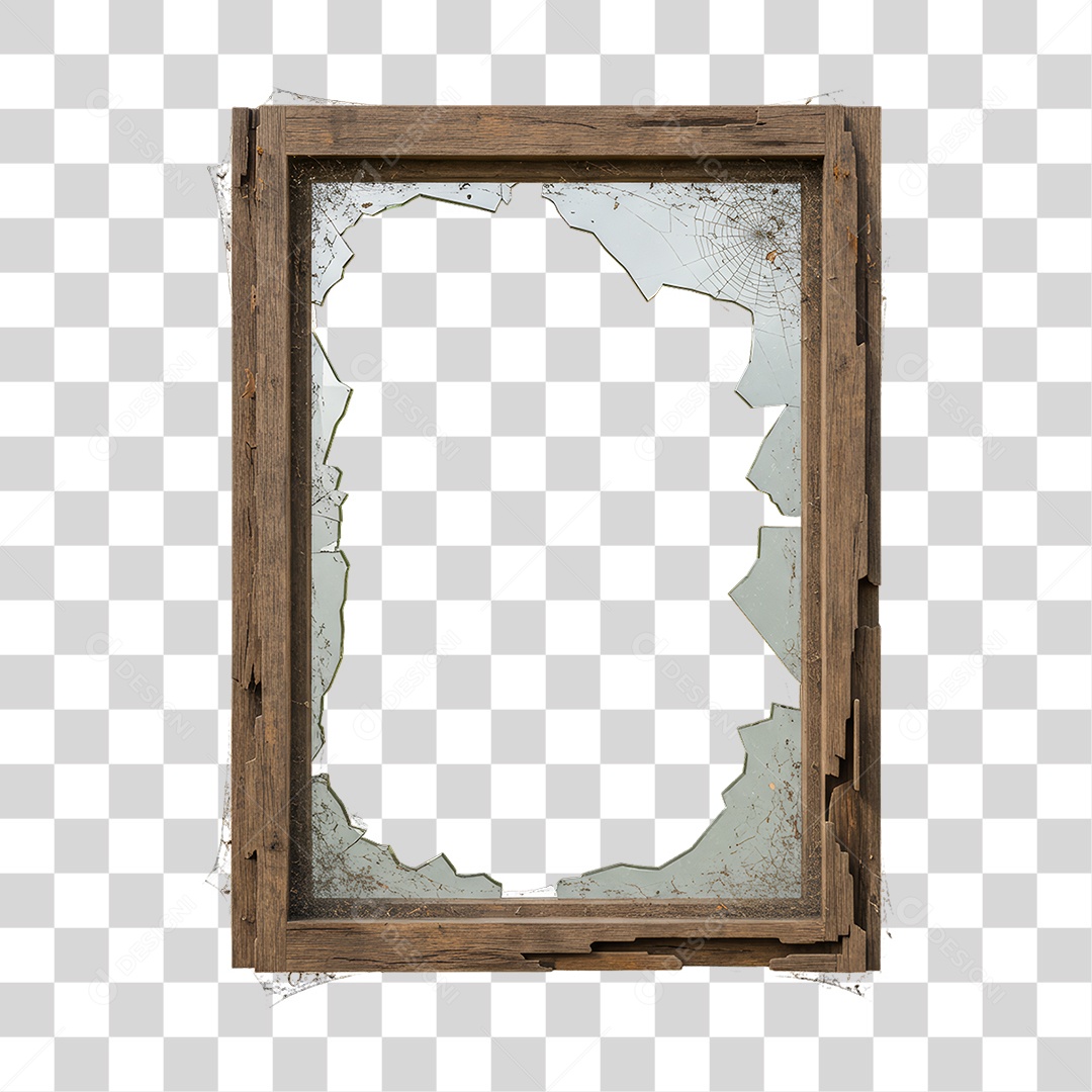 Moldura de Quadro Decoração de Halloween PNG Transparente