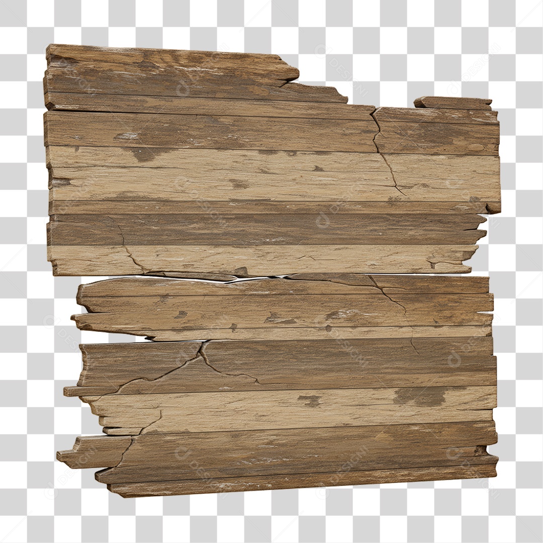 Placa de Madeira Decoração de Halloween PNG Transparente