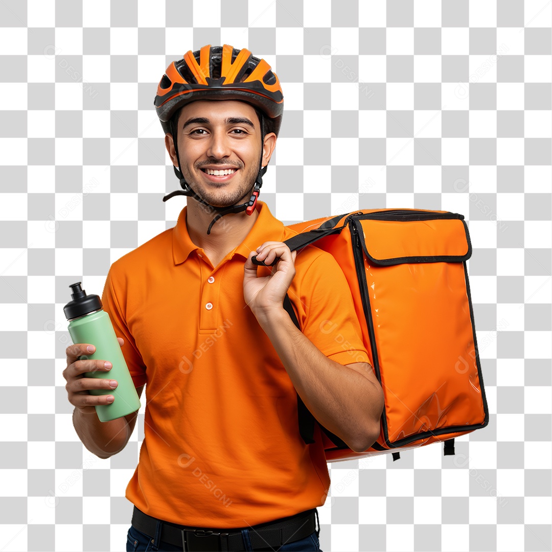 Entregador Entregas Delivery PNG Transparente
