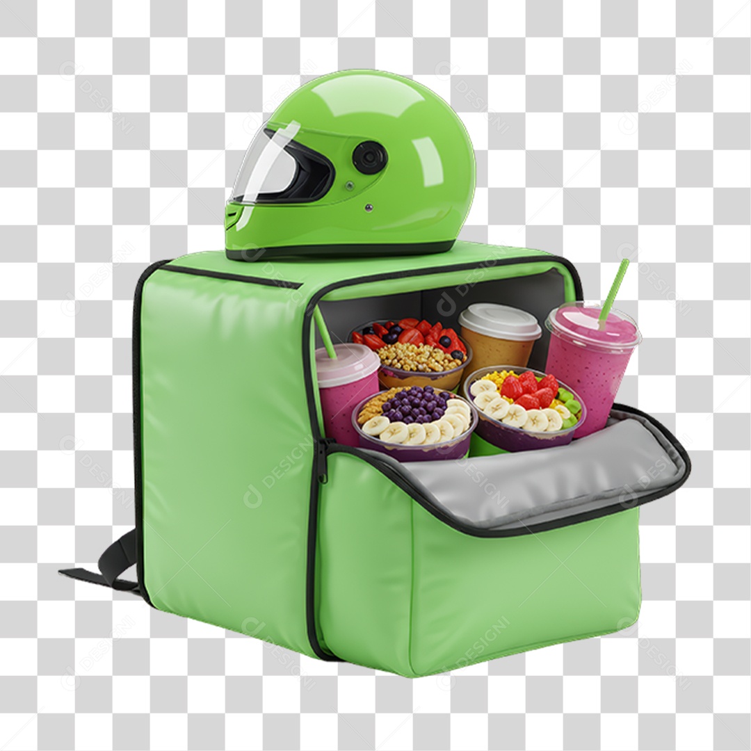 Bag de Entregas Delivery PNG Transparente