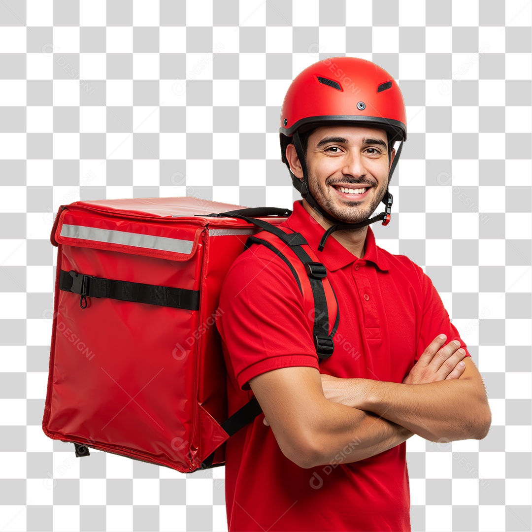 Entregador Entregas Delivery PNG Transparente