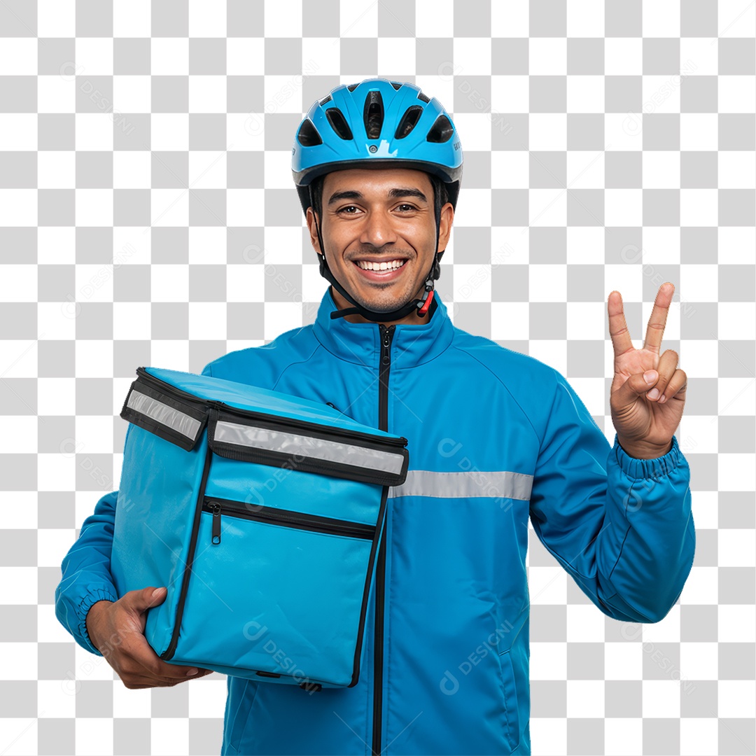 Entregador Entregas Delivery PNG Transparente