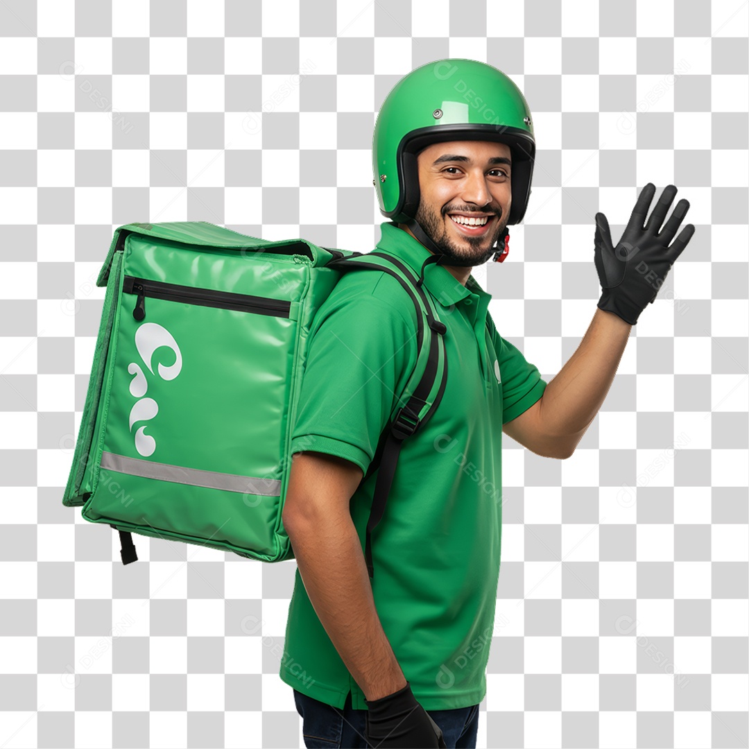 Entregador Entregas Delivery PNG Transparente