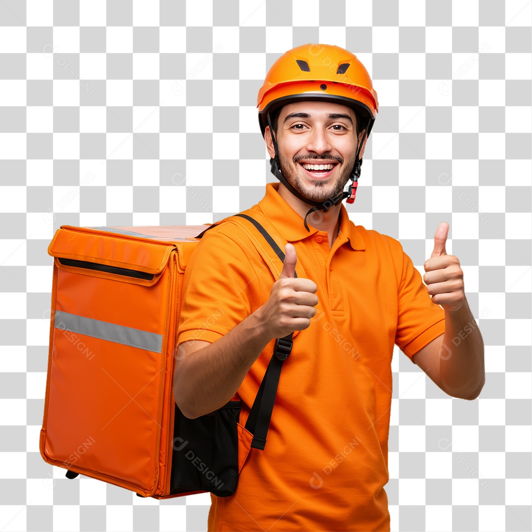 Entregador Entregas Delivery PNG Transparente