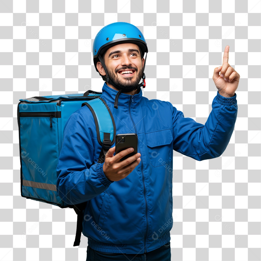 Entregador Entregas Delivery PNG Transparente