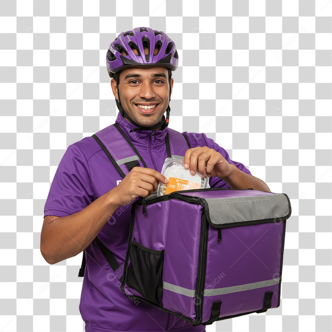 Entregador Entregas Delivery PNG Transparente