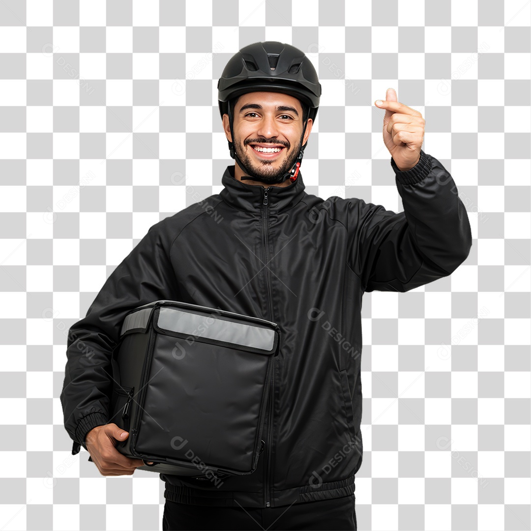 Entregador Entregas Delivery PNG Transparente