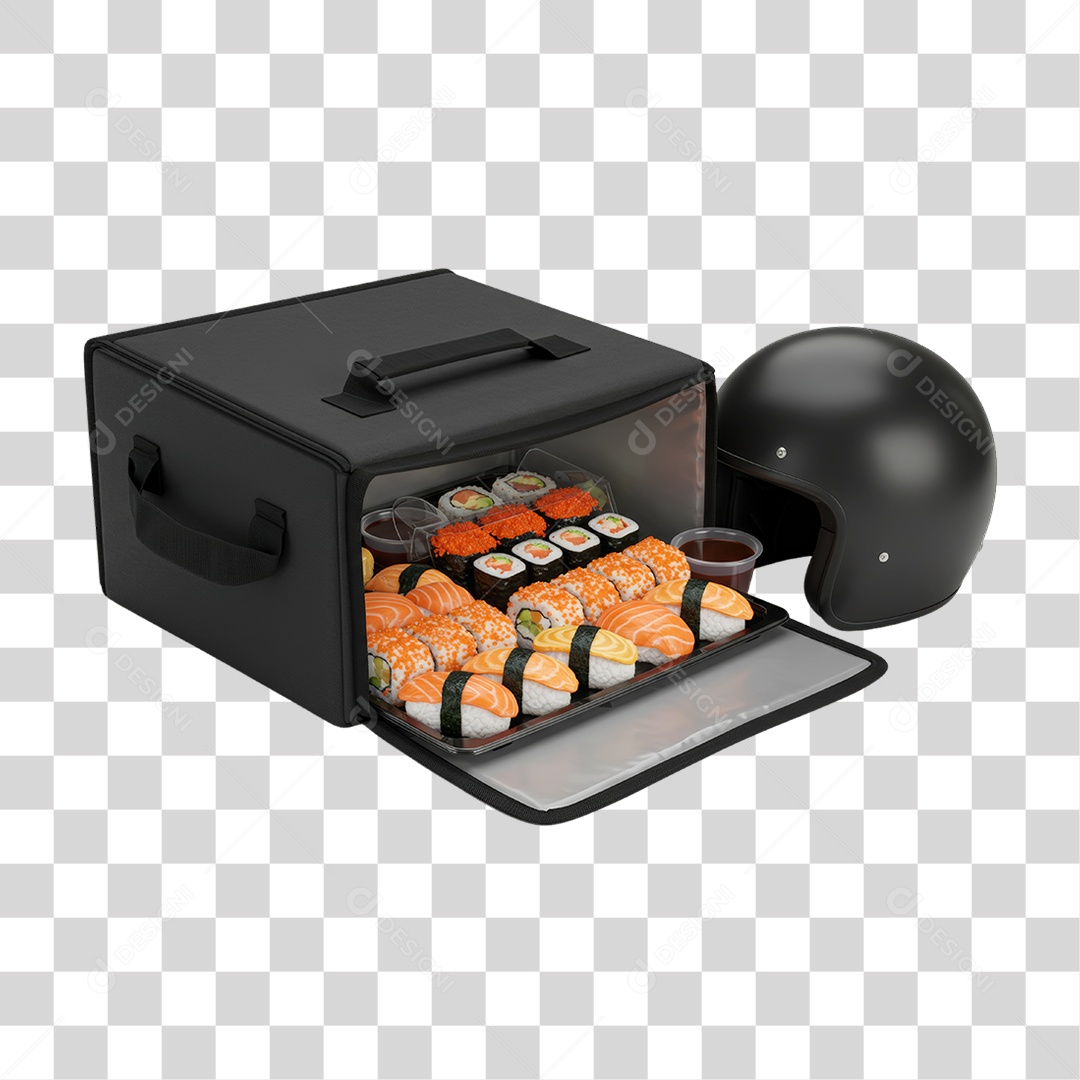 Bag de Entregas Delivery PNG Transparente