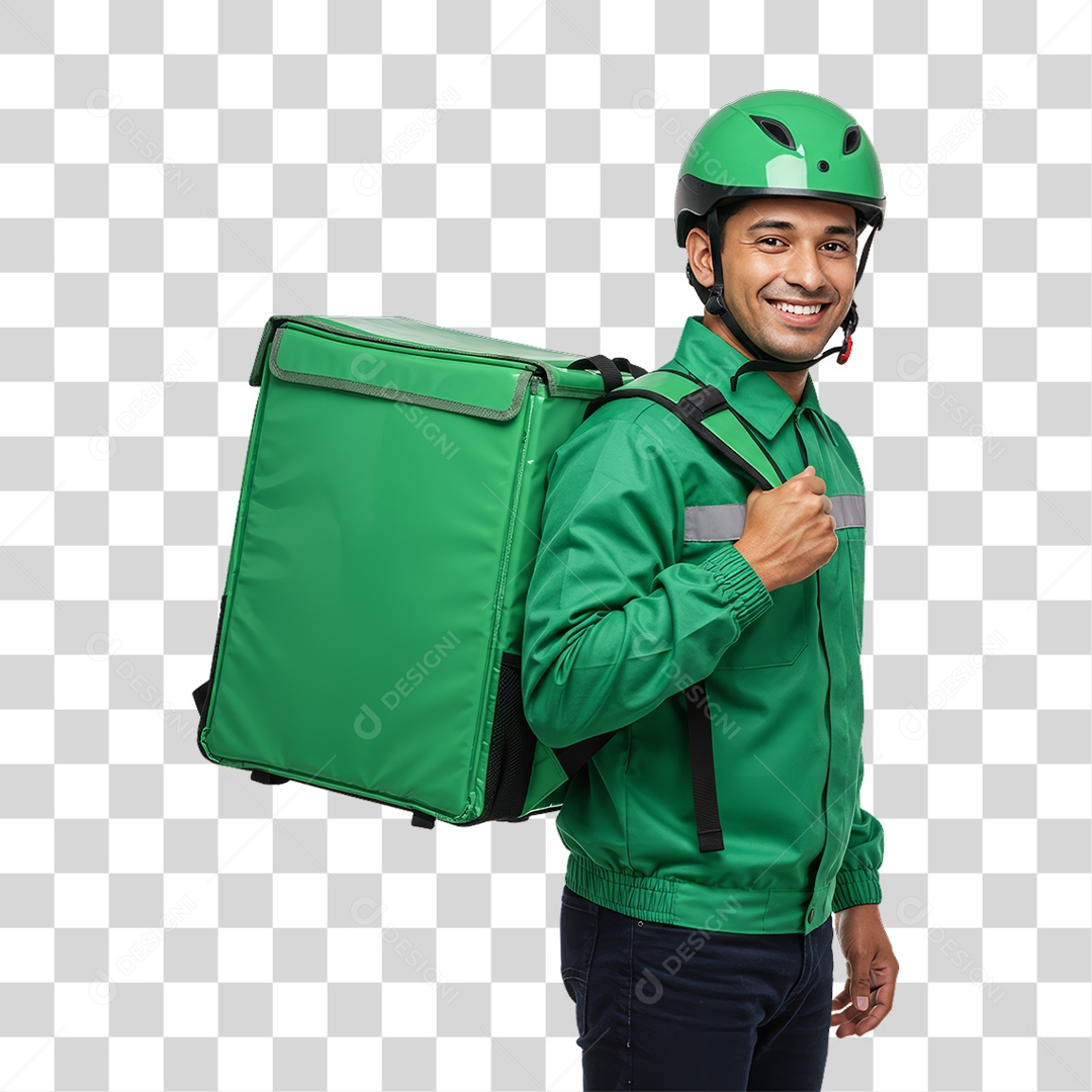 Entregador Entregas Delivery PNG Transparente