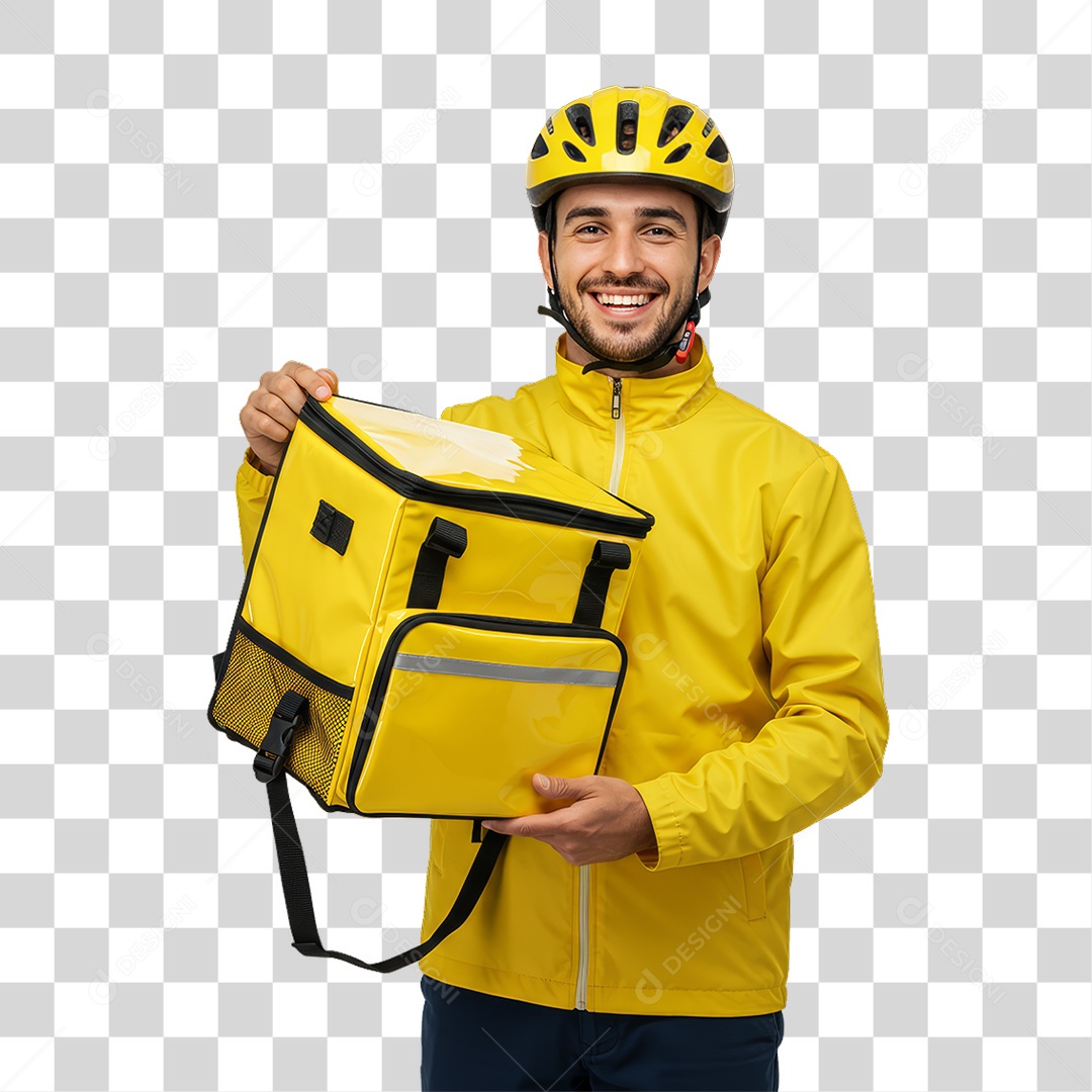 Entregador Entregas Delivery PNG Transparente