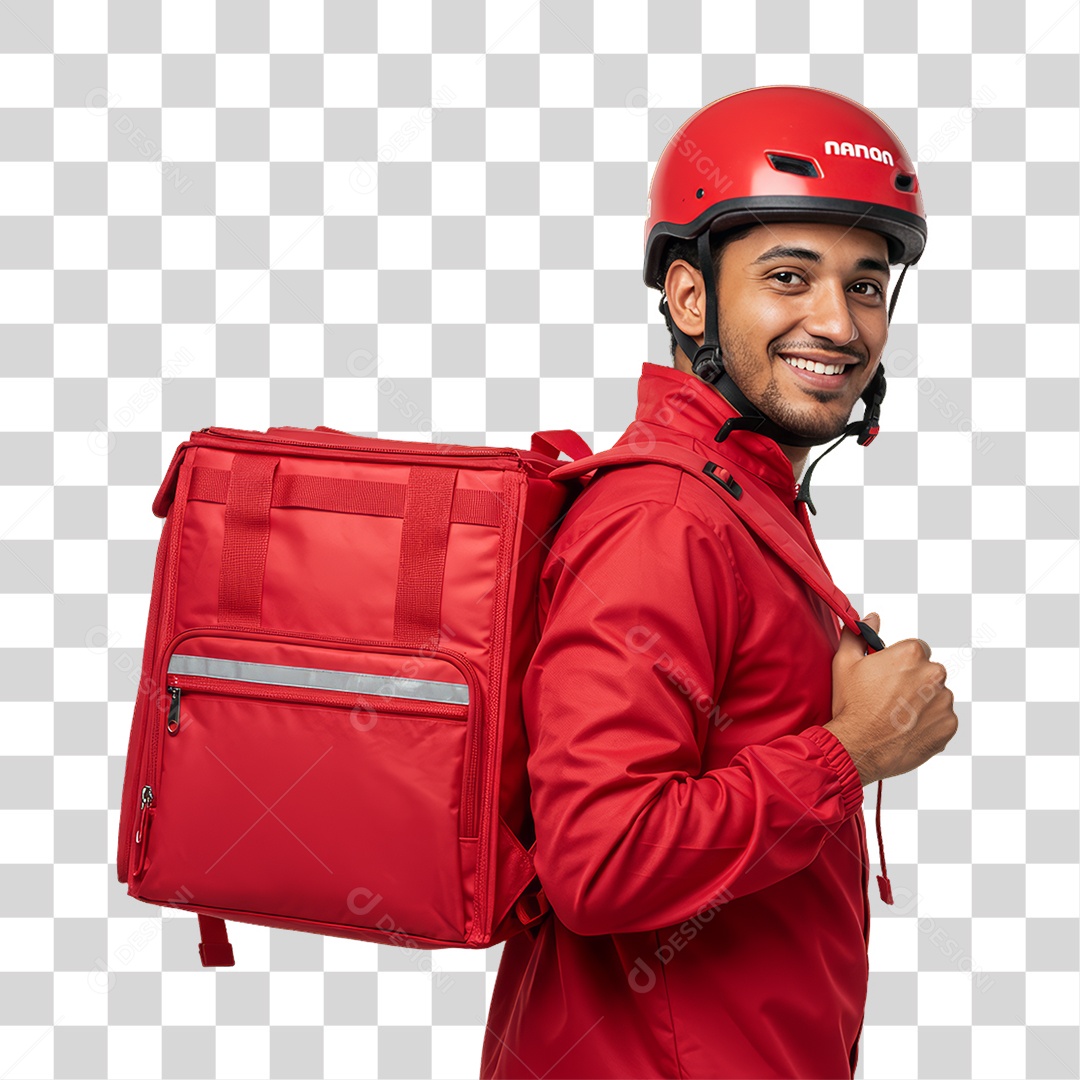 Entregador Entregas Delivery PNG Transparente