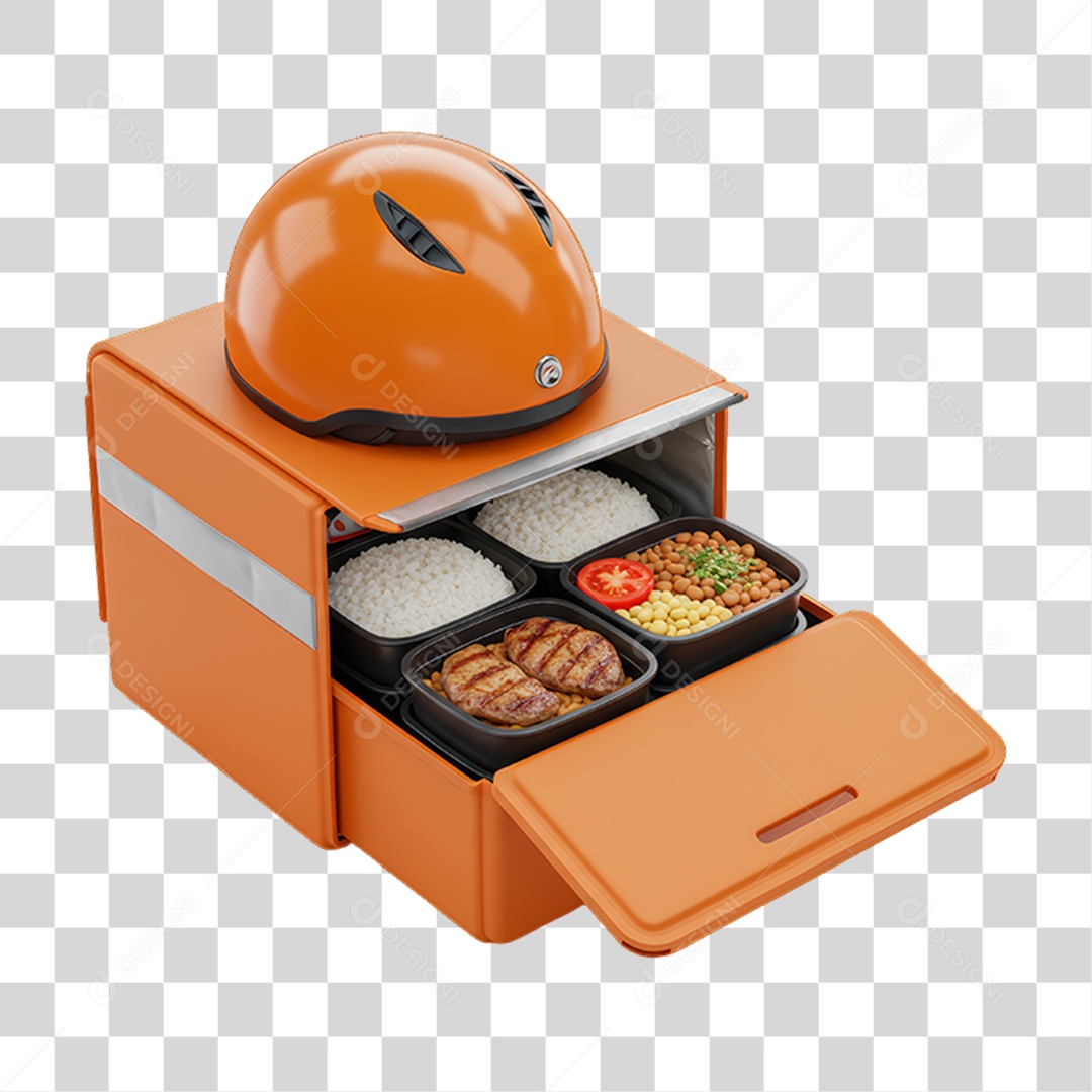 Bag de Entregas Delivery PNG Transparente