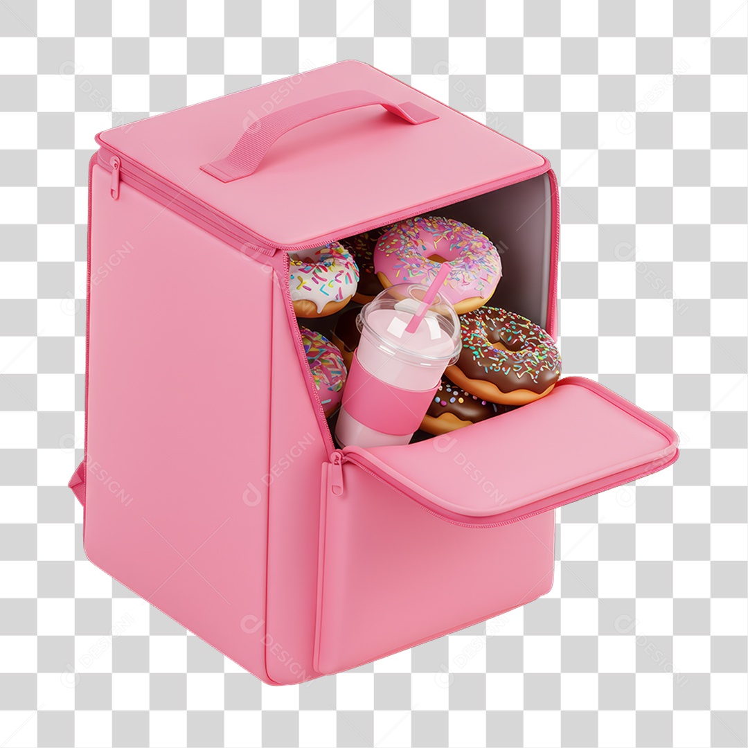 Bag de Entregas Delivery PNG Transparente