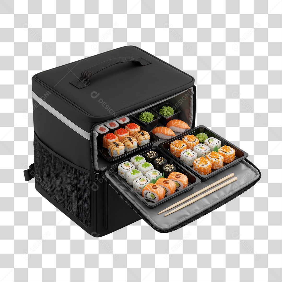 Bag de Entregas Delivery PNG Transparente