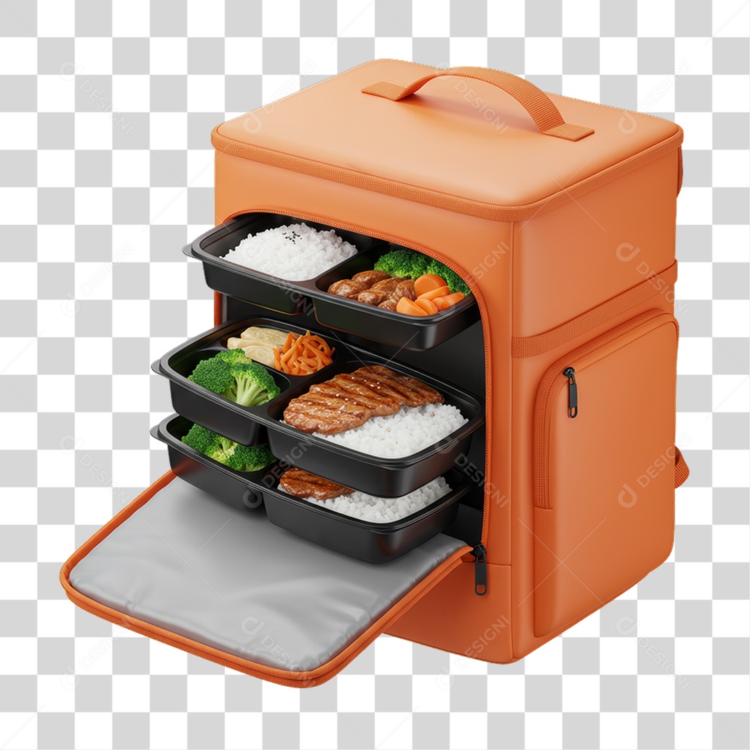 Bag de Entregas Delivery PNG Transparente