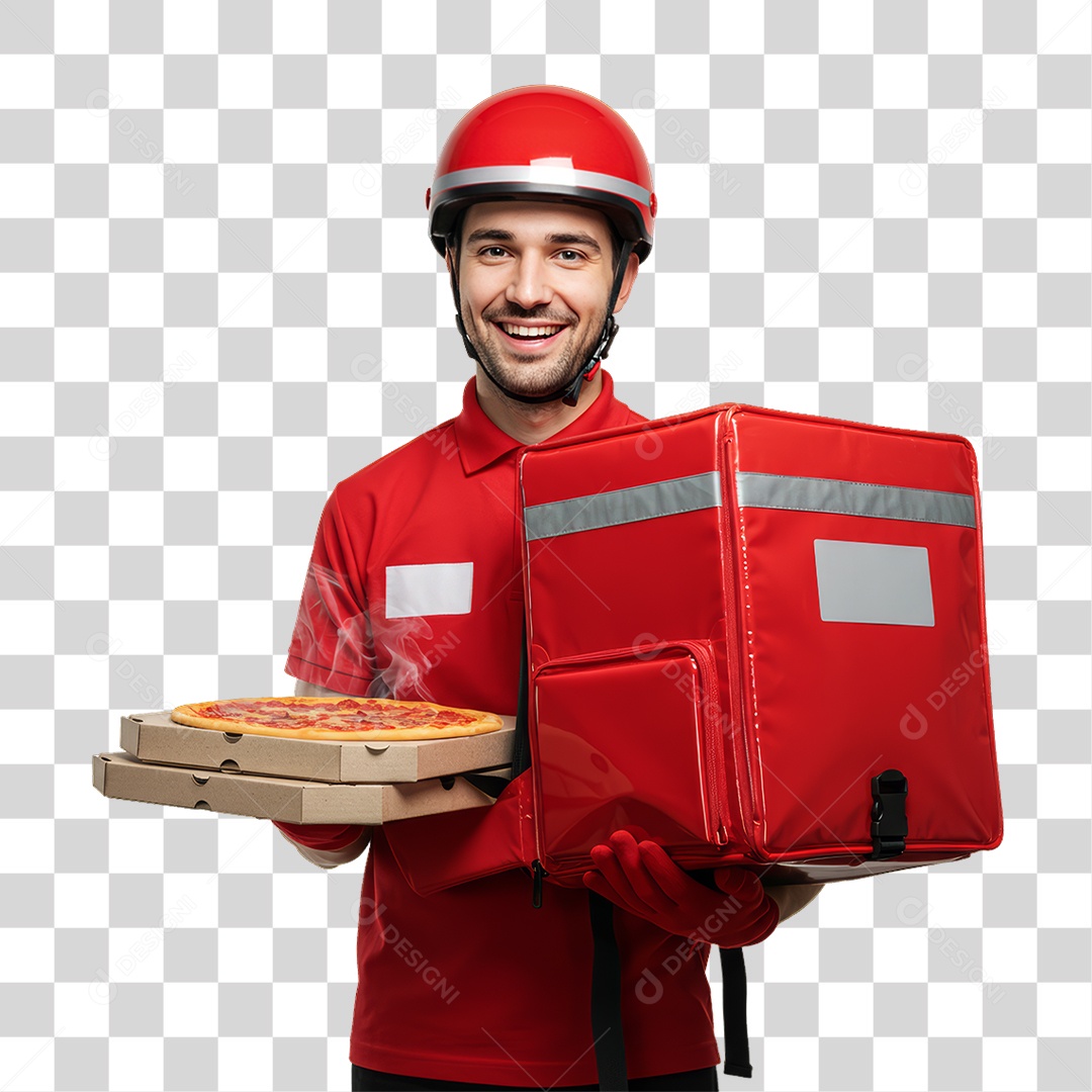 Entregador Entregas Delivery PNG Transparente