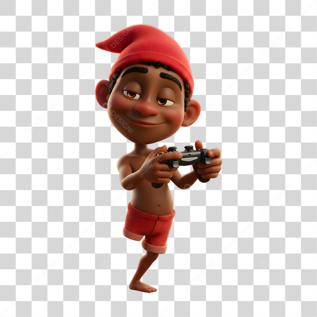 Saci-Pererê Personagem do Folclore Brasileiro PNG Transparente