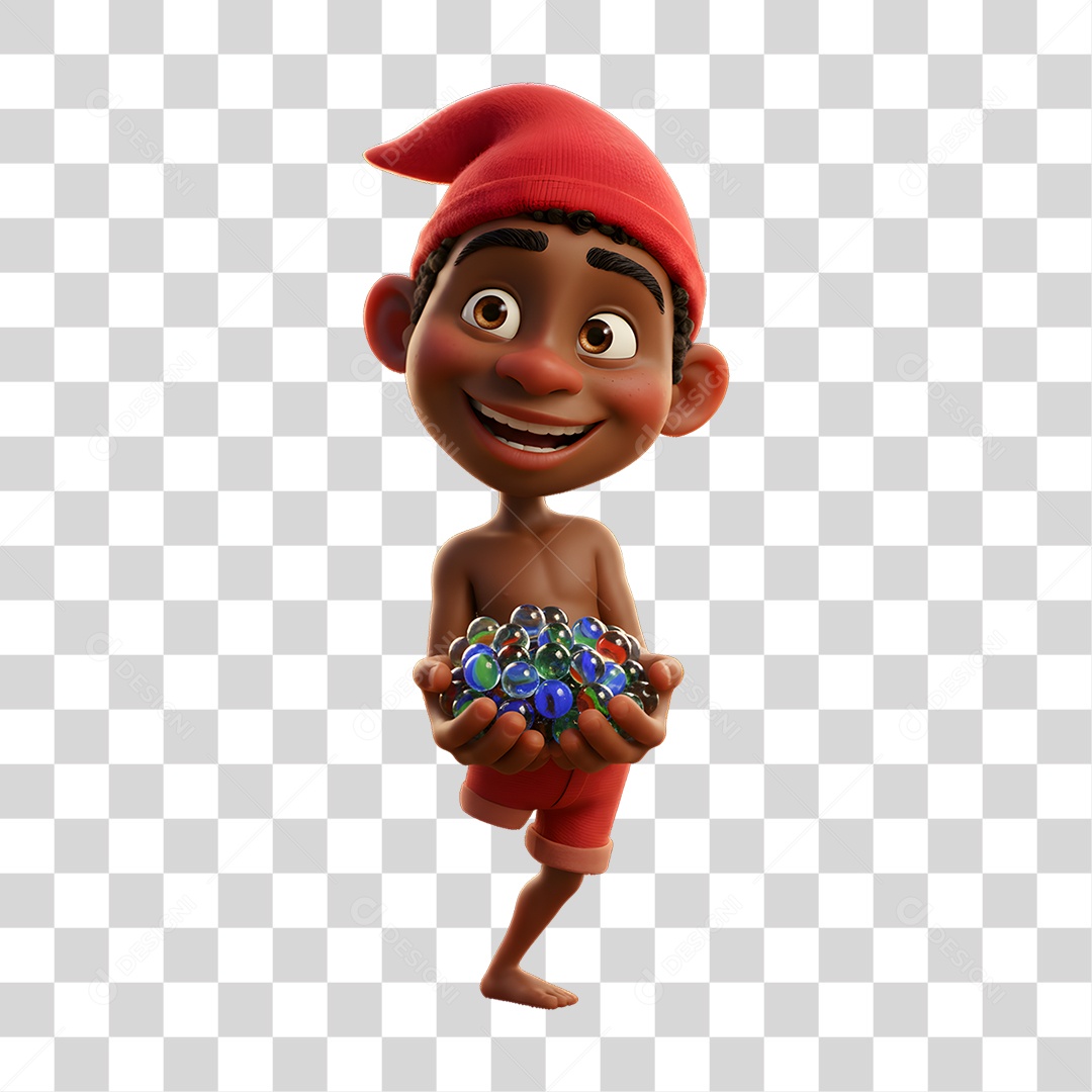 Saci-Pererê Personagem do Folclore Brasileiro PNG Transparente