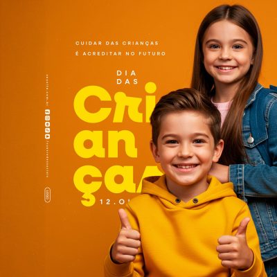 Dia das Crianças 12 de Outubro Social Media PSD Editável