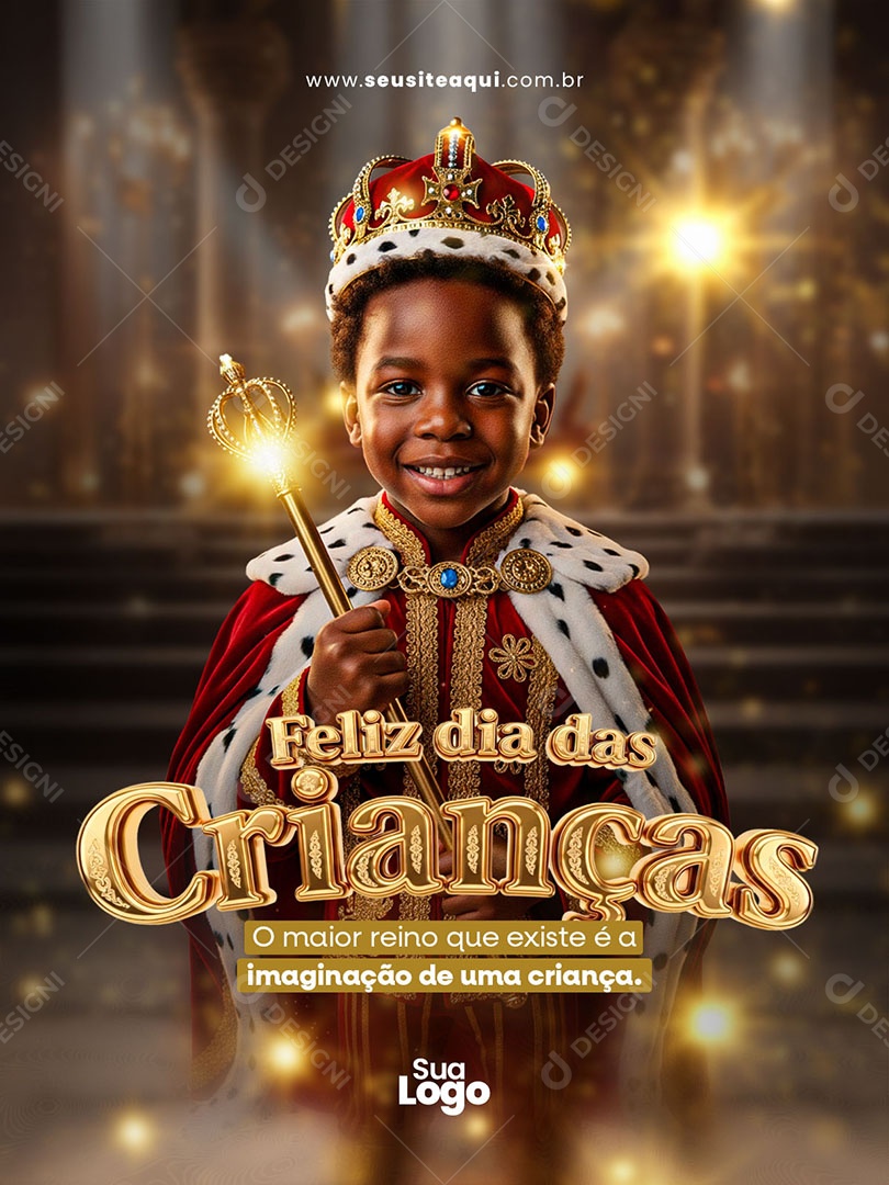 Feliz Dia das Crianças 12 de Outubro Social Media PSD Editável