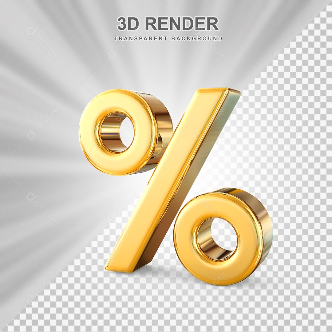 Balão de Cifrão Elemento 3D para Compoisção PSD