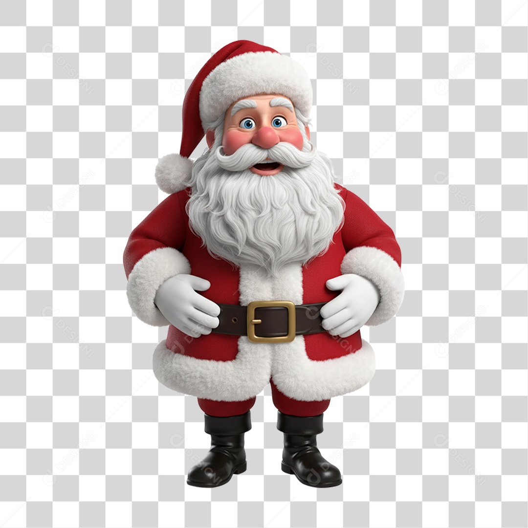 Papai Noel PNG Transparente