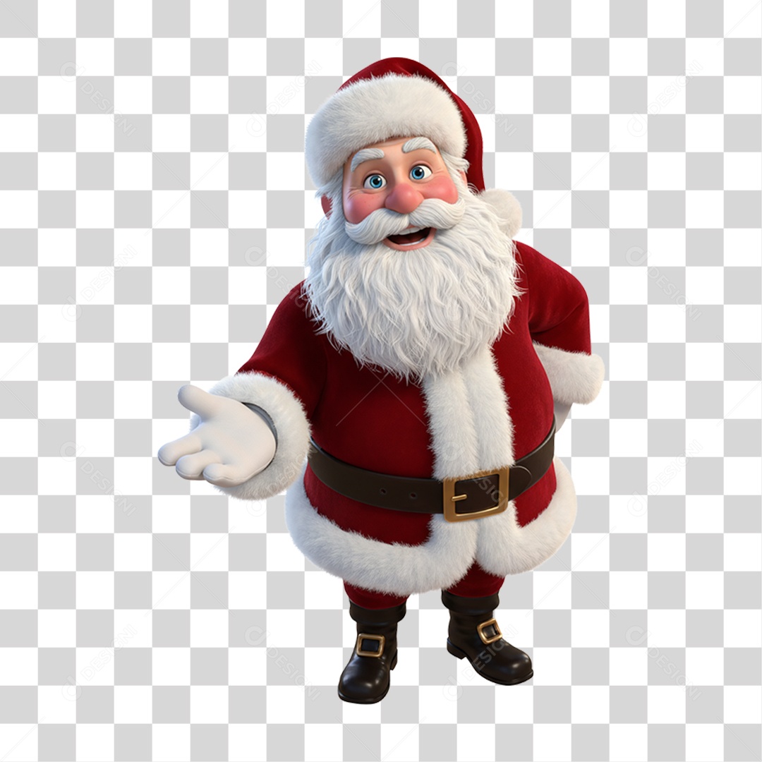 Papai Noel PNG Transparente