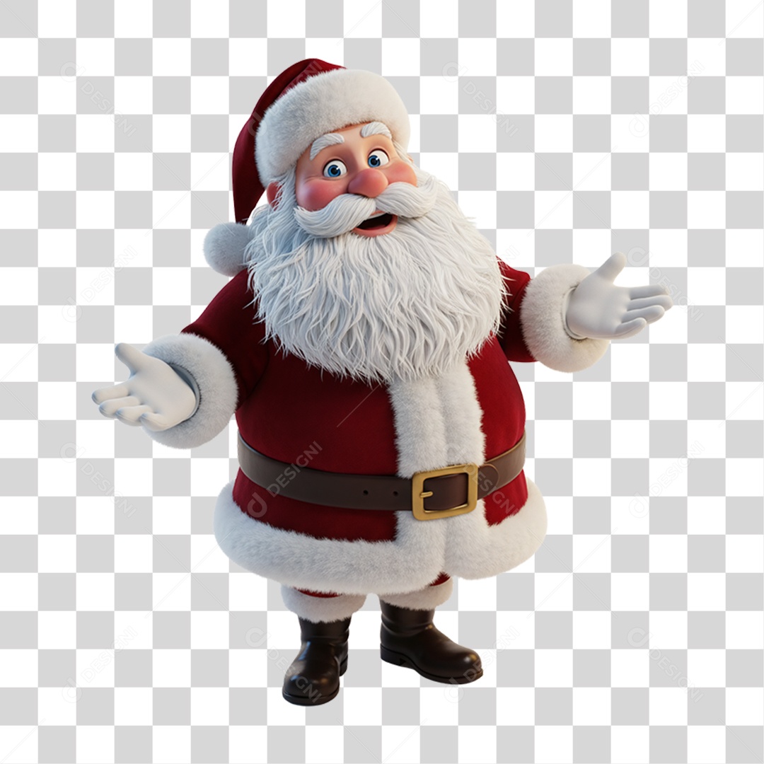 Papai Noel PNG Transparente