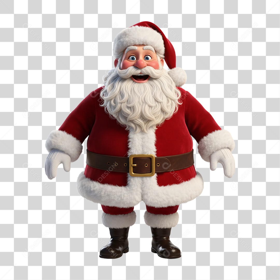 Papai Noel PNG Transparente