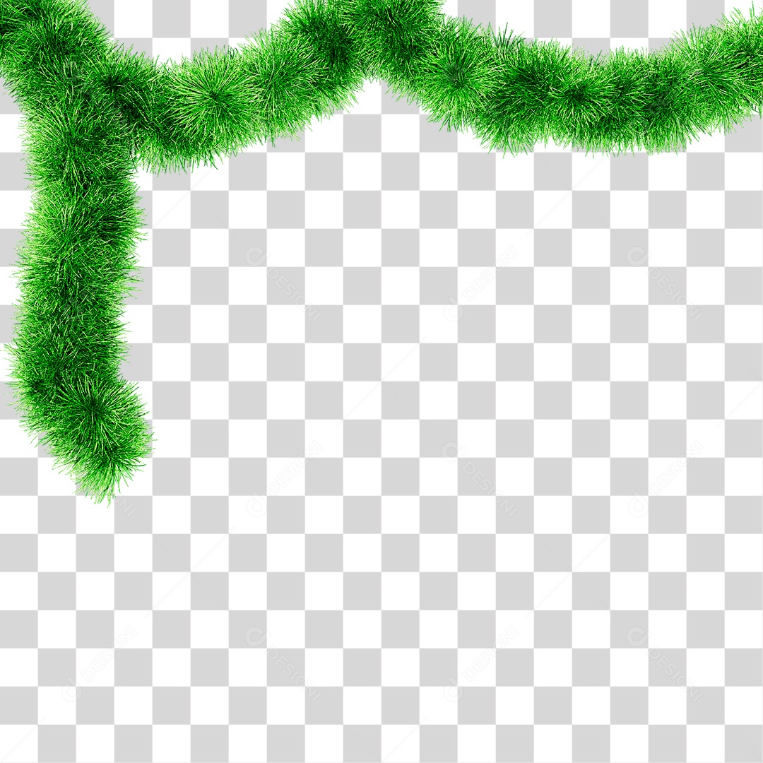 Elemento 3D Fios Sinos Decoração de Natal PNG Transparente