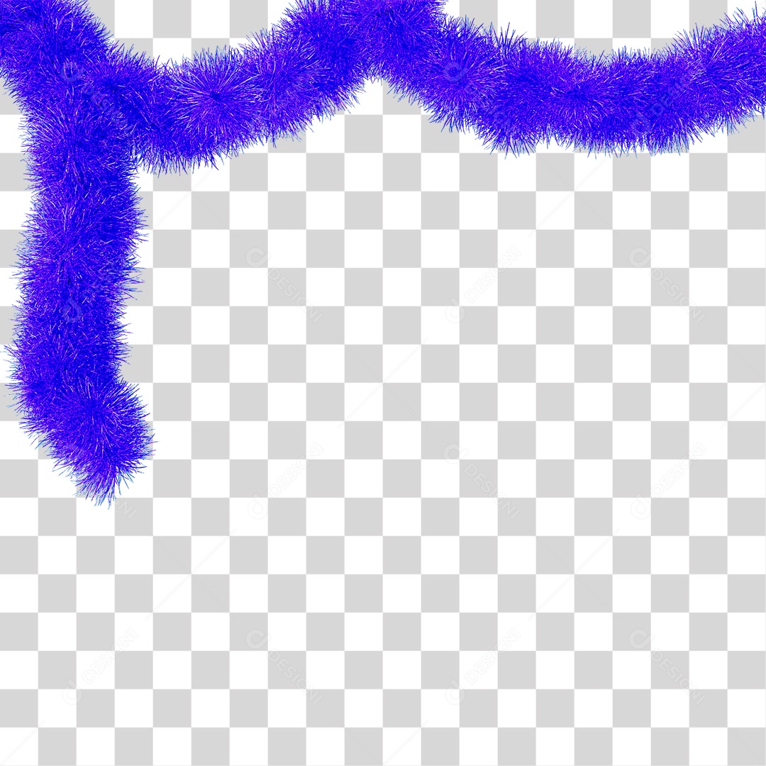 Elemento 3D Fios Sinos Decoração de Natal PNG Transparente