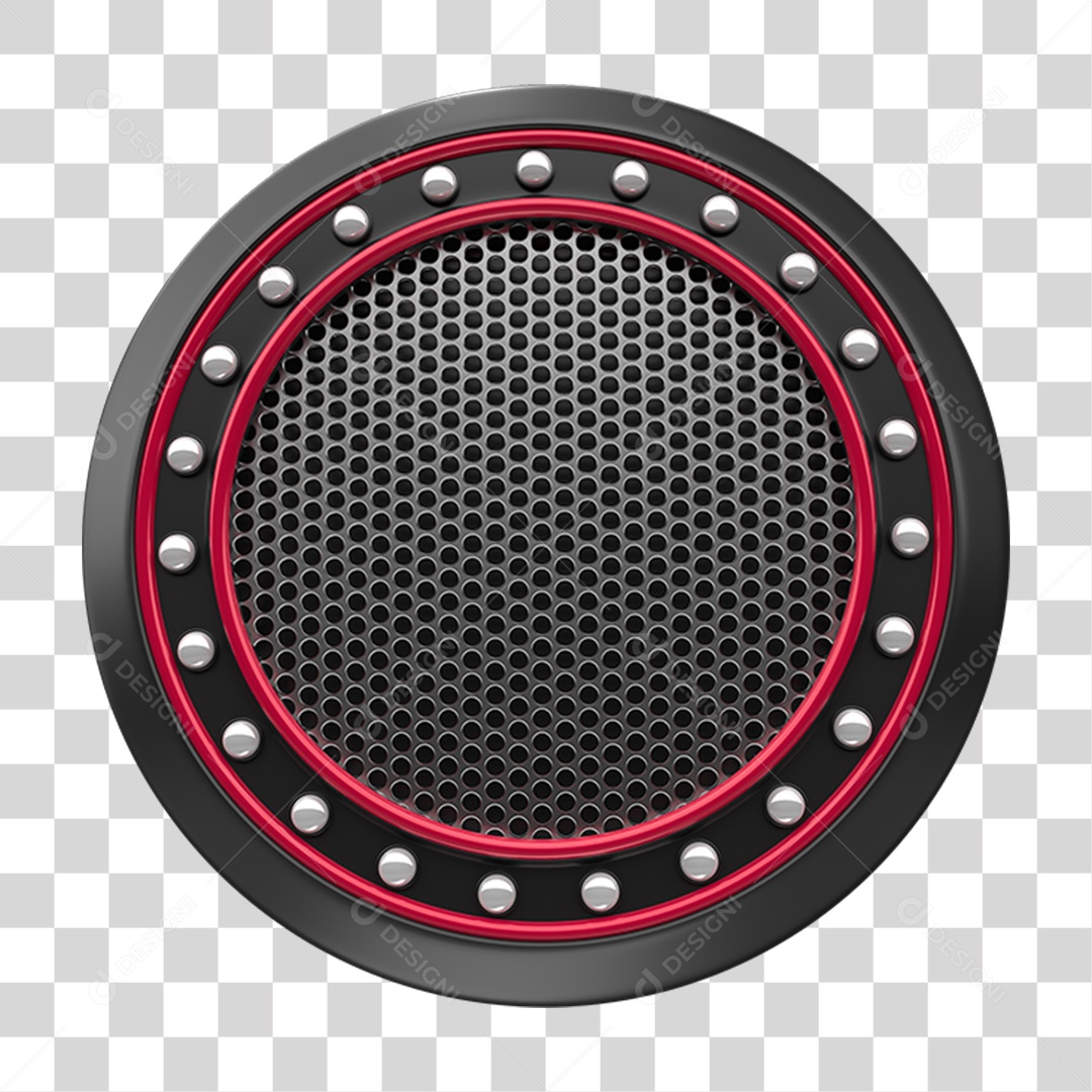 Placa Redonda PNG Transparente