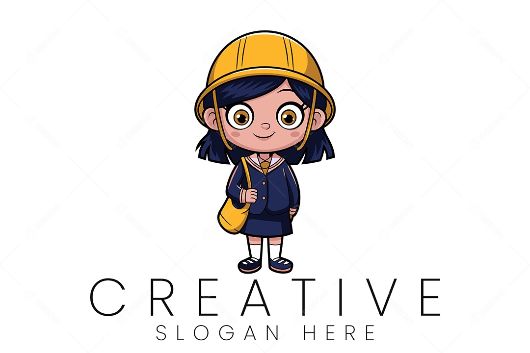 Logo de Empresa Ilustração Vetor EPS + AI Editável