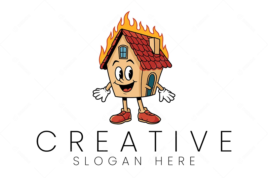 Logo de Casa Ilustração Vetor EPS + AI Editável