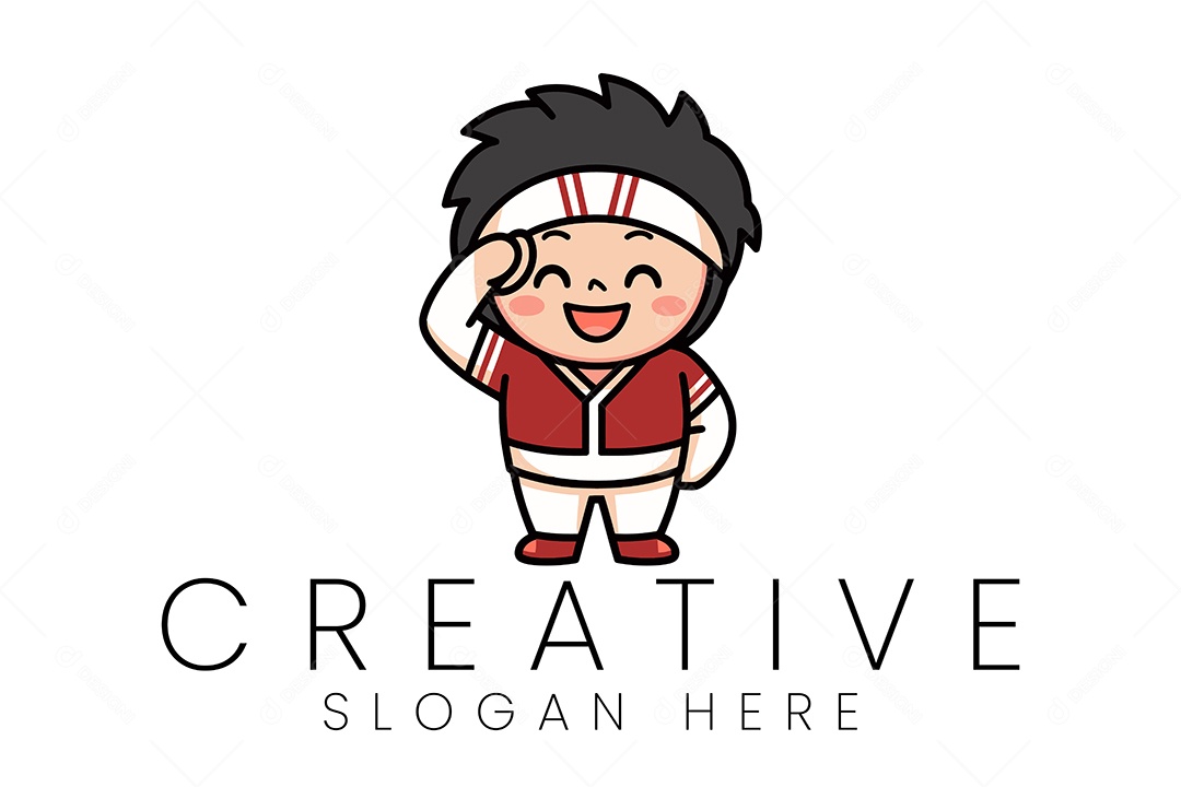 Logo de Empresa Ilustração Vetor EPS + AI Editável