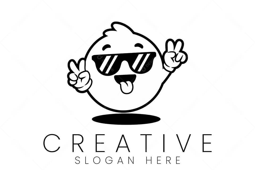 Logo de Empresa Ilustração Vetor EPS + AI Editável