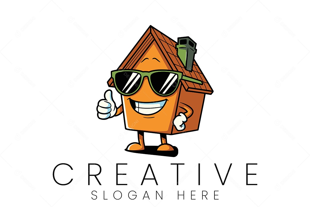 Logo de Casa Ilustração Vetor EPS + AI Editável