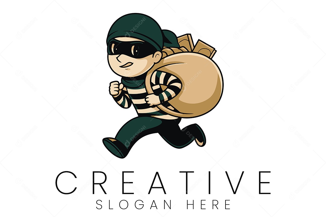 Logo de Empresa Ilustração Vetor EPS + AI Editável