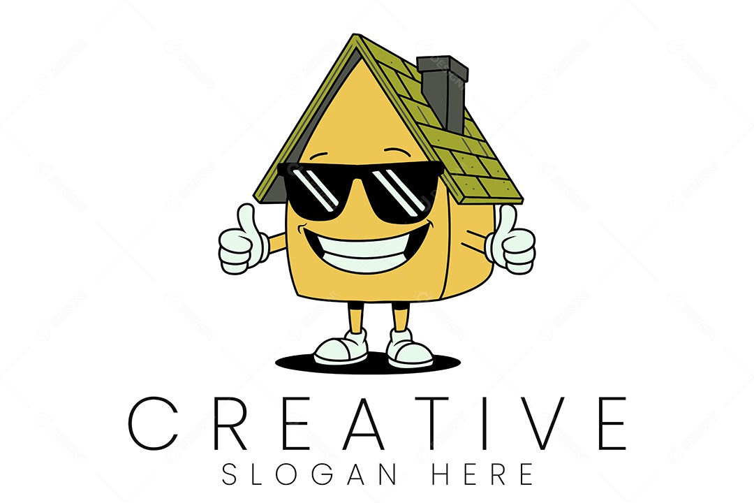 Logo de Casa Ilustração Vetor EPS + AI Editável