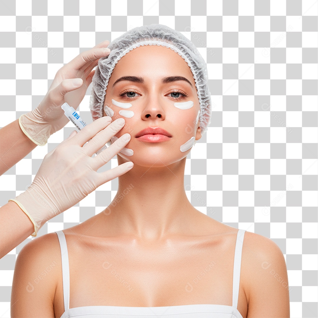 Harmonização Facial PNG Transparente