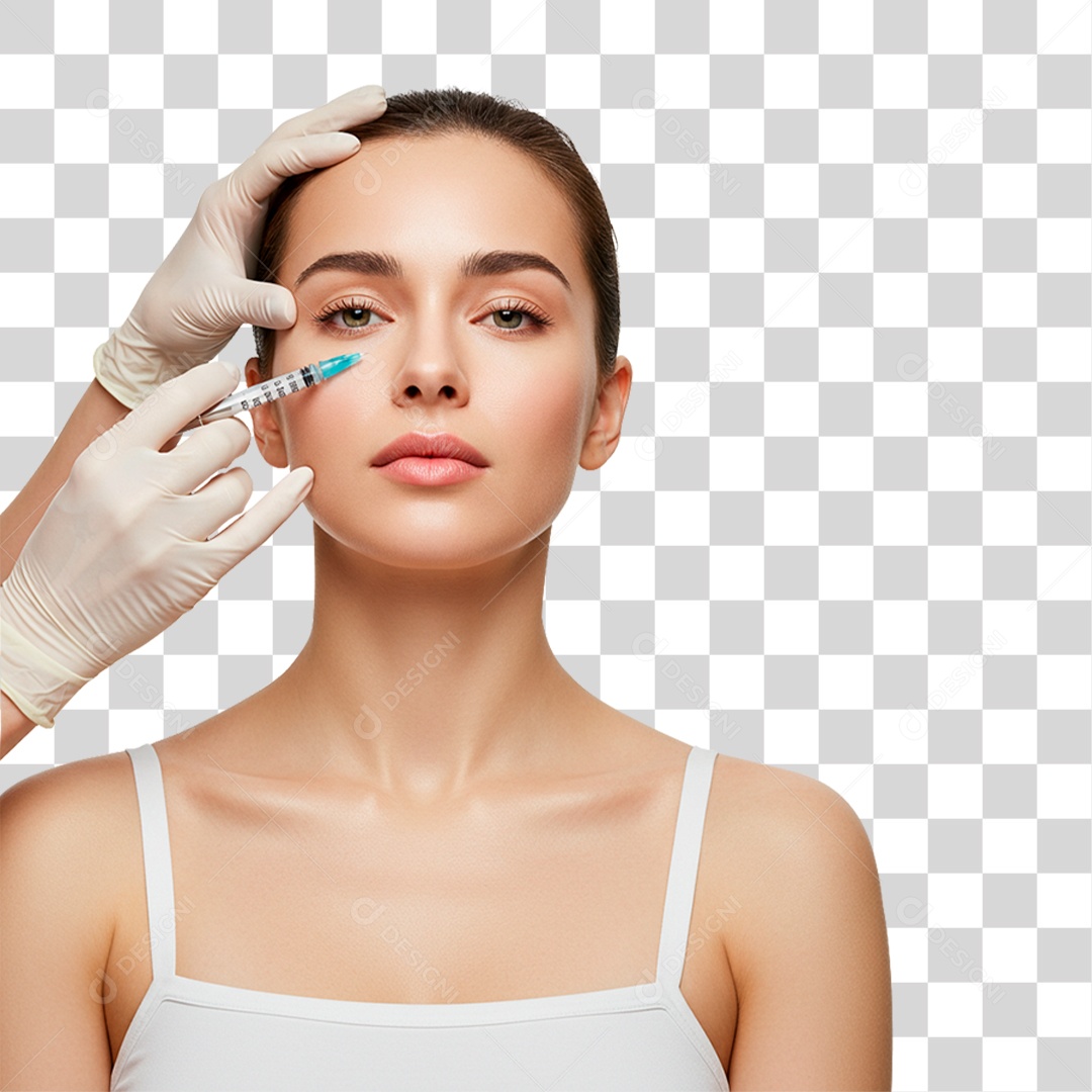 Harmonização Facial PNG Transparente