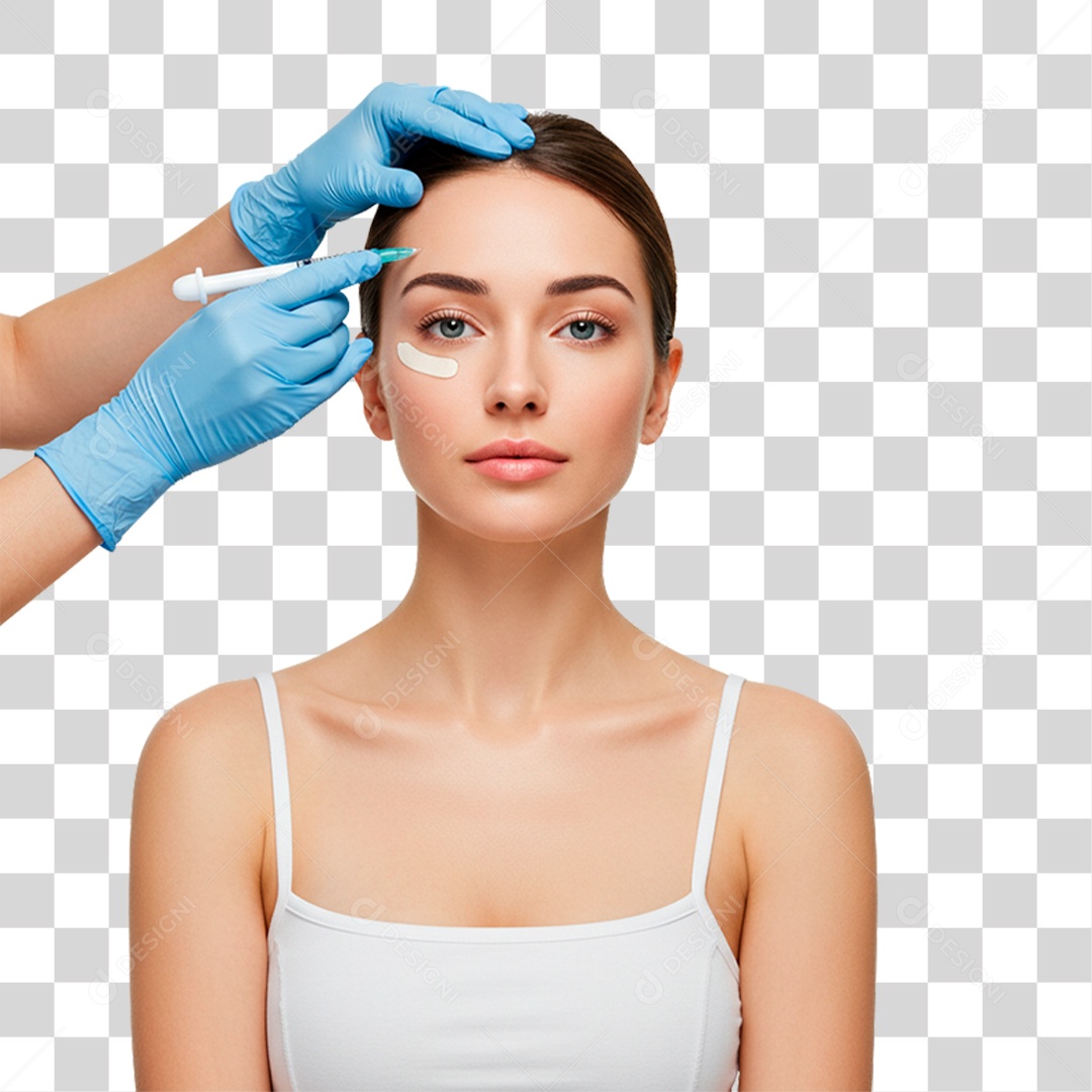 Harmonização Facial PNG Transparente