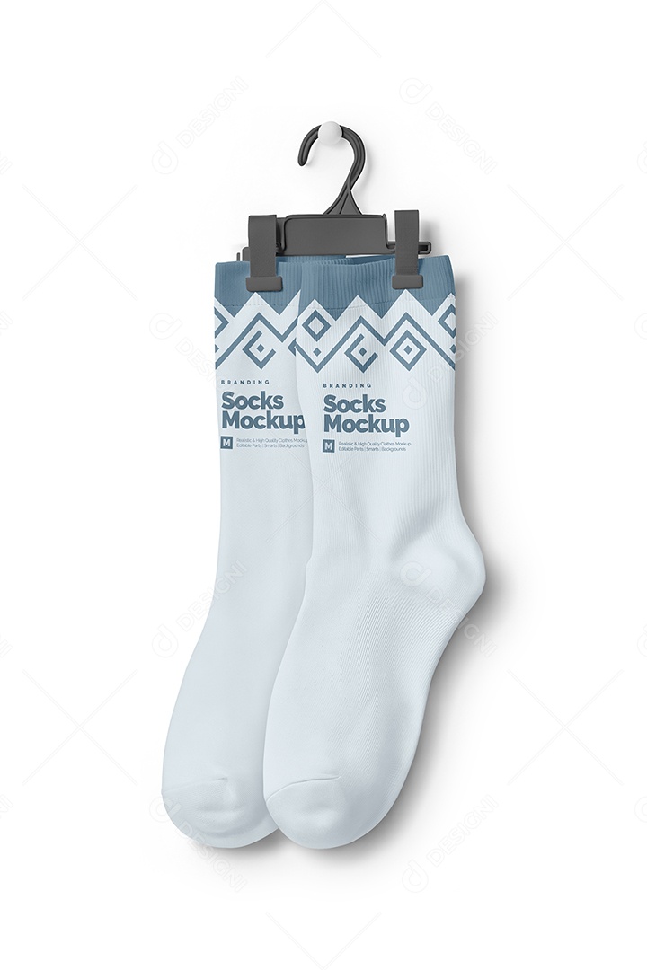 Mockup de Meias PSD Editável