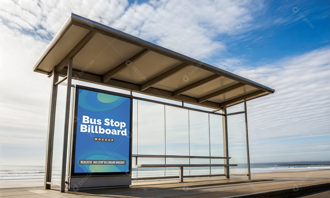 Mockup Anúncio Publicitário PSD Editável